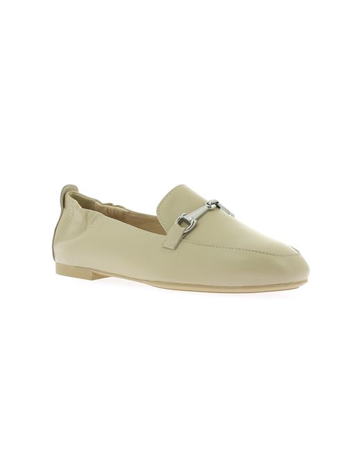 mocassino donna in pelle beige NERO GIARDINI | E306200D453